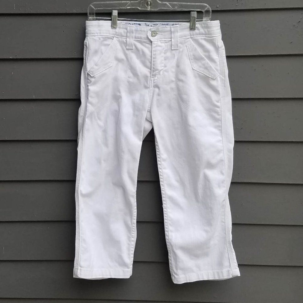 Levi's White Capri Jeans, size 8